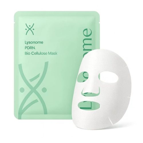 Lysonome PDRN Retain Bio Cellulose Mask - anti-aging & regeneráló és bőrvilágosító fátyolmaszk PDRN-nel és argirelinnel 1db